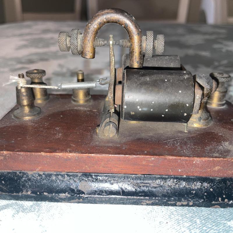 Vintage/Antique Morse Code Railroad Telegraph Relay Sounder Key Keyer