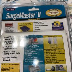 Belkin Surgemaster II Surge Protector- F5C695-CW-DSS -Brand New-NO CHARGE TO SHIP