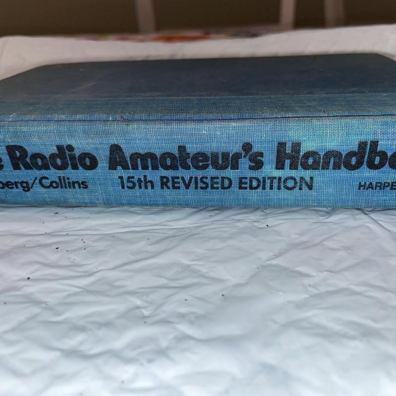 The Radio Amateurs Handbook 15th Revised Edition Hardcover- Good Condition