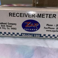 Alan Broadband Company- Zap Model 180 RF Radiation Detector