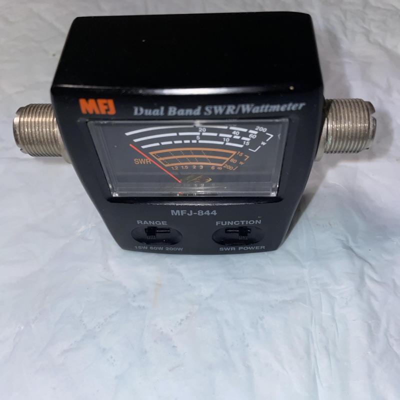 MFJ-844, WATTMETER, COMPACT, 144/440 MHz DB, DELUXE-Perfect Condition